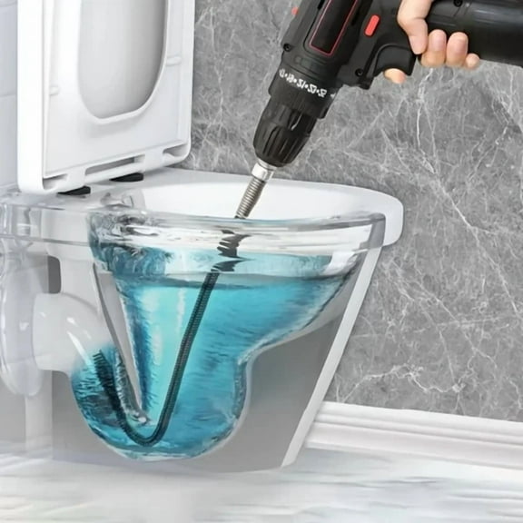 3.28 Feet Kitchen Sewer Dredging Device Spring Pipe Sink Cleaning Tools