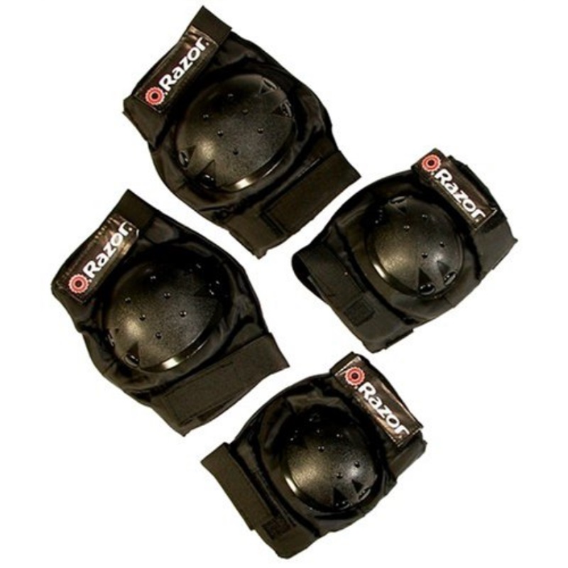 Razor Skateboard Youth Pad Set (Black)
