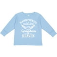 thumbnail image 3 of Inktastic Handpicked for Earth By My Grandma in Heaven Angel Wings Boys or Girls Long Sleeve Toddler T-Shirt, 3 of 5