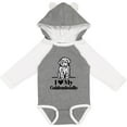thumbnail image 3 of Inktastic I Love My Goldendoodle Dog Boys or Girls Long Sleeve Baby Bodysuit, 3 of 5