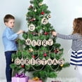 thumbnail image 3 of 30 Uds etiquetas de madera adornos navideños de madera, adornos colgantes etiquetas de madera, 3 of 5