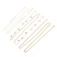 thumbnail image 2 of uds., soporte de cadena para cubierta facial de Metal, colgante de concha de perla de imitación, cordón de cadena para gafas, 2 of 5