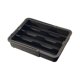 thumbnail image 3 of Organizador de cajones para cubiertos, bandeja expandible para cubiertos, gran capacidad, ahorro de espacio. Negro, 3 of 9