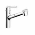 thumbnail image 1 of KWC Faucets 10.441.033.127 LUNA E Pull Out Spray Kitchen Faucet, Splendure Stainless Steel, 1 of 2
