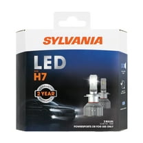 SYLVANIA H7 LED - Fog Lights For Cars and Trucks - Headlight Bulbs for Off Road Powersports - 6000k Cool White LED Light - Long-Lasting Bulbs - No Polarity - DIY Upgrade