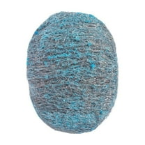 12PC Steel Wool Soap Pads - Reusable Scouring Pads for Pots, Pans & Grills