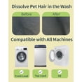 thumbnail image 5 of FurGone Upgarded Pet Hair Dissolver Pro Washing Machine Cleaner Powder, Deep Cleaning Pet Bedding,100g, 4 Sachets, Dog Cat Hair | Stain | Odors Remover for Laundry, No More Fur, 5 of 7