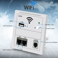 thumbnail image 4 of Panel Inalámbrico 86 Tipo 300 Mbps Enrutador De Pared Wifi Inalámbrico Panel Ap Enrutador De Pared Integrado Yuarrent HA026167-00, 4 of 6