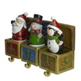 thumbnail image 4 of Northlight Santa Snowman and Penguin in Gift Boxes Christmas Stocking Holders - Set of 3 - 6", 4 of 4