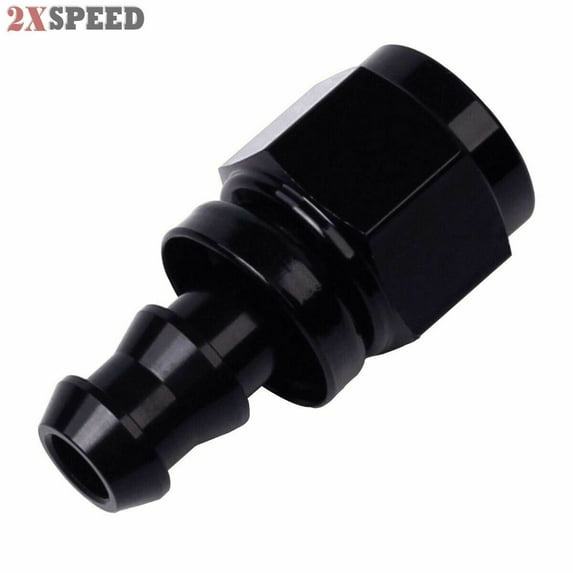 10 Pieces Of AN10 AN10 Straight Push Lock Oil/Fuel/Gas Hose Line End Fitting Adapter Black AN10 AN10 Straight Push Lock Oil/Fuel/Gas Hose Line End Fitting Adapter Black
