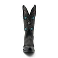 thumbnail image 3 of Ferrini Western Boots Mens Cowboy Caiman Tail D Toe Black 10371-09, 3 of 6