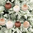 thumbnail image 6 of 15-Piece Christmas Ornaments Set - 3" Soft Hanging Balls for Xmas Tree, Holiday & Winter Wedding Decor, 6 of 9