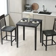 thumbnail image 5 of Costway Square Dining Table for 4-Person with Solid Wood Frame for Dining Room, 5 of 10