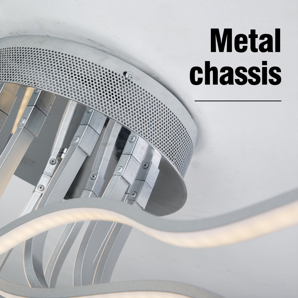 LED Flush Mount LED Modern Ceiling Light Ceiling Lamps Dimmable with Remote Control