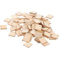 thumbnail image 2 of QUMONIN 100pcs 10mm Wood Slices Square DIY Plaque for Crafts, 2 of 5