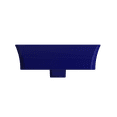 thumbnail image 5 of BOCCHI 1479-010-0126 Sottile Deck with Matching Drain Cover In Sapphire Blue, 5 of 6