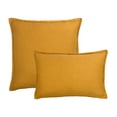 thumbnail image 2 of Sherry Kline  Frisco Linen Amber Reversible Combo Pillow, 2 of 2