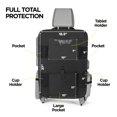 thumbnail image 3 of Funda para asiento trasero Kick Mats y organizador de almacenamiento con 6 bolsillos, paquete de 2, 3 of 7