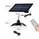 thumbnail image 2 of Luz solar para exteriores con cobertizo colgante de doble cabeza con control remoto para el jardín del patio del hogar Zhivalor CPB-US-DYP845-2, 2 of 5