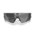 thumbnail image 4 of Oakley Meta Vanguard Smart Glasses, AI Meta Glasses with Photo, Video, and Audio, Size 52, White/Prizm Black, 4 of 8