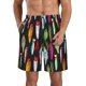thumbnail image 1 of Balery Colorful Fishing Lures Traje de Baño Estilo Hawaiano para Hombre, Shorts de Secado Rápido con Bolsillos-Large, 1 of 6
