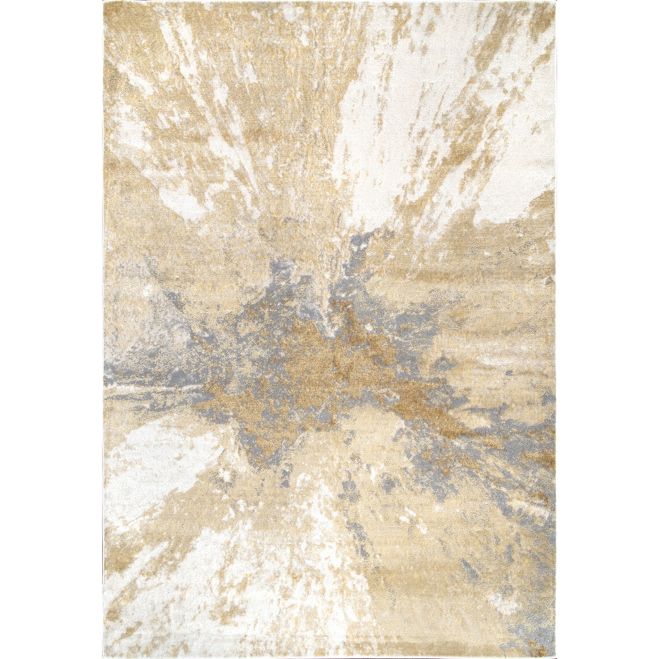 nuLOOM Cyn Contemporary Abstract Area Rug, 8' 10" x 12', Cyn Gold