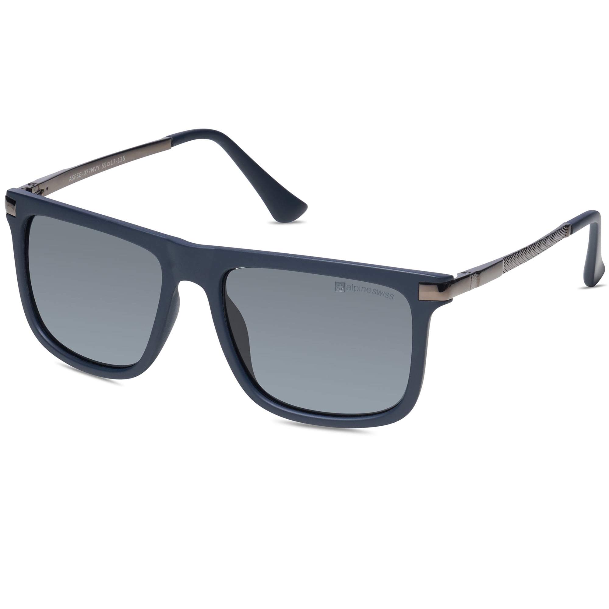 ALPINE SWISS Homme Lunettes De Soleil Polarisées Rétro Classique Vintage Conduite Lunettes De Soleil