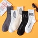 thumbnail image 3 of Calcetines de longitud media para hombres y mujeres, otoño e invierno, estilo coreano, estilo universitario, calcetines de longitud media de moda para estudiantes, 3 of 5