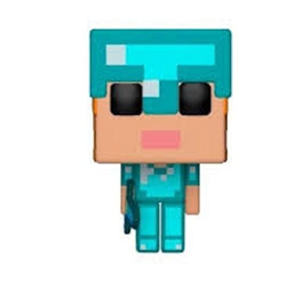Funko Pop Minecraft Steve in Enchanted Armor Toys R Us Exclusive