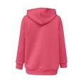 thumbnail image 4 of Tbopshirt Girls Hoodies Zip Up Long Sleeve Casual Hooded Jacket with Front Pocket for School Fall Outdoor Wear Jackets Tops Age: 5-15 Years, 4 of 8