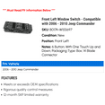 thumbnail image 2 of Front Left Window Switch - Compatible with 2006 - 2010 Jeep Commander 2007 2008 2009, 2 of 2