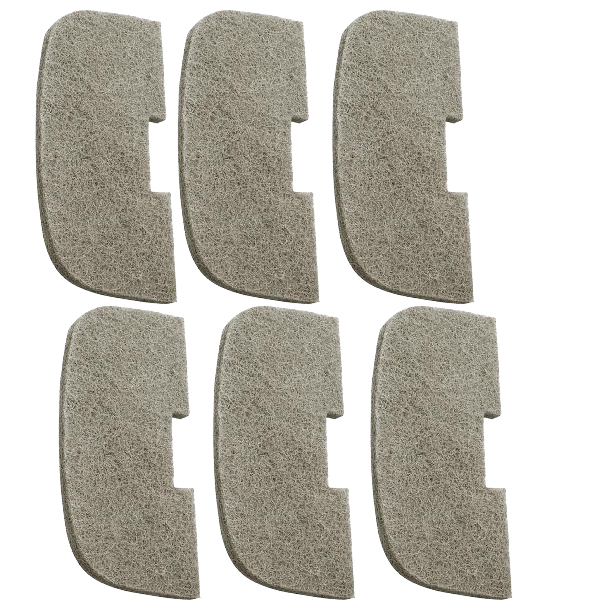 Qzbhct 16 Pcs Ammonia Remover Pad for Fluval 106 107 206 207 Canister Filter Aquarium Filter Sponge Replacement