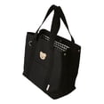 thumbnail image 3 of Bolso de mano de lona Yuyangstore mujer informal playa negro, 3 of 8