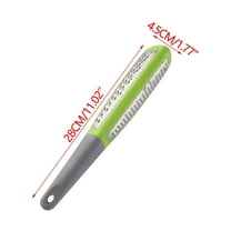 Stainless Steel Double-Sided Cheese Grater | 28.5cm Kitchen Shredder for Cheese, Vegetables & Chocolate | Ergonomic Handle | Dishwasher Safe | Includes Hanging Hole