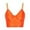 Orange, variant on Women Bras Tube Top for Women Women's Rhinestone Lozenge Tank Top Color Beaded Sling Bustier Vest Deep V-Neck Crop Top Corset Bra Summer Orange Tank Top,XS-XL