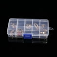 thumbnail image 4 of MesaSe Boîte de Rangement en Plastique Ajustable pour Bijoux et Petits Objets, 4 of 7