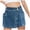 A-Navy10, variant on Womens Denim Mini Skirts Relaxed Loose-Fit Casual Skirts All-Occasion Basic Style Everyday Short Skirts