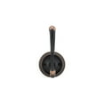 thumbnail image 2 of Richelieu NH2043021BORB 3-7/8" Double Brass Coat Hook - Bronze, 2 of 4
