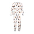 thumbnail image 4 of Racifhz Halloween Family Matching Pajamas Loungewear Set Long Sleeve Top and Pants Cozy Sleepwear for Family Holiday Nightwear Matching PJs Halloween Gifts and Party Decor, Men Size:XXL, 4 of 6