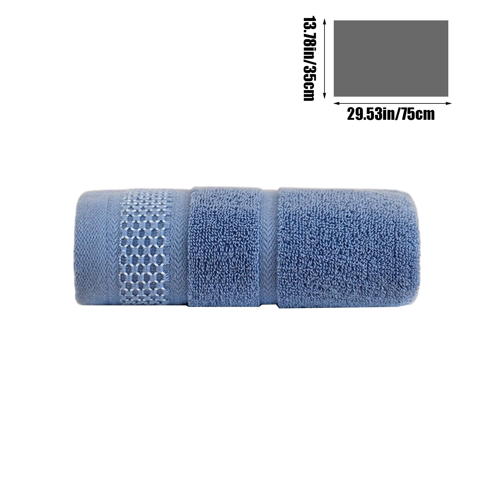 Under $5 Clearance! Bath Towel, InsCrazy 100% Cotton Towel, Thick and Soft, Quick Dry, Highly Absorbent Household Towel for Bathroom, Sport, Wash Face, Large Gift Hand Towel
