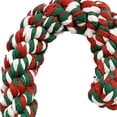 thumbnail image 3 of Midlee Candy Cane 8" Rope Dog Toy, 3 of 3