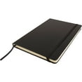 thumbnail image 3 of JAM Hardcover Notebook with Elastic Band, 1/Pack, Black, Large, 5 7/8 x 8 1/2, 100 Lined Sheets, 3 of 4