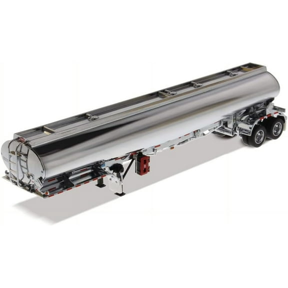 1:50 Scale Heil FD 9300/DT-C4 Petroleum Chrome Trailer - Diecast Masters - 91034