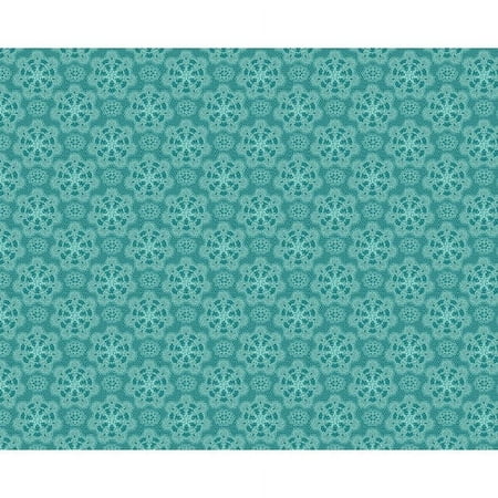 Reminisce 44"/45" Turquoise Fabric, per Yard