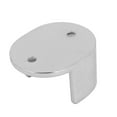 thumbnail image 2 of Unique Bargains Support de Bride de Tringle 25mm de Diamètre Ton Argent 2 Pcs pour Armoire Placard, 2 of 2