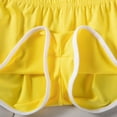 thumbnail image 3 of SWSMCLT Women's Autumn Shorts Athletic Cheeky Jogger Jogging Short Yoga Shorts Yoga Pants Breathable Comfy Yellow 8, 3 of 5