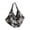 Black, variant on Large Plaid Tote Bag for Women Slouchy Hobo Shoulder Bag Tartan Everyday Purse for College Work Travel