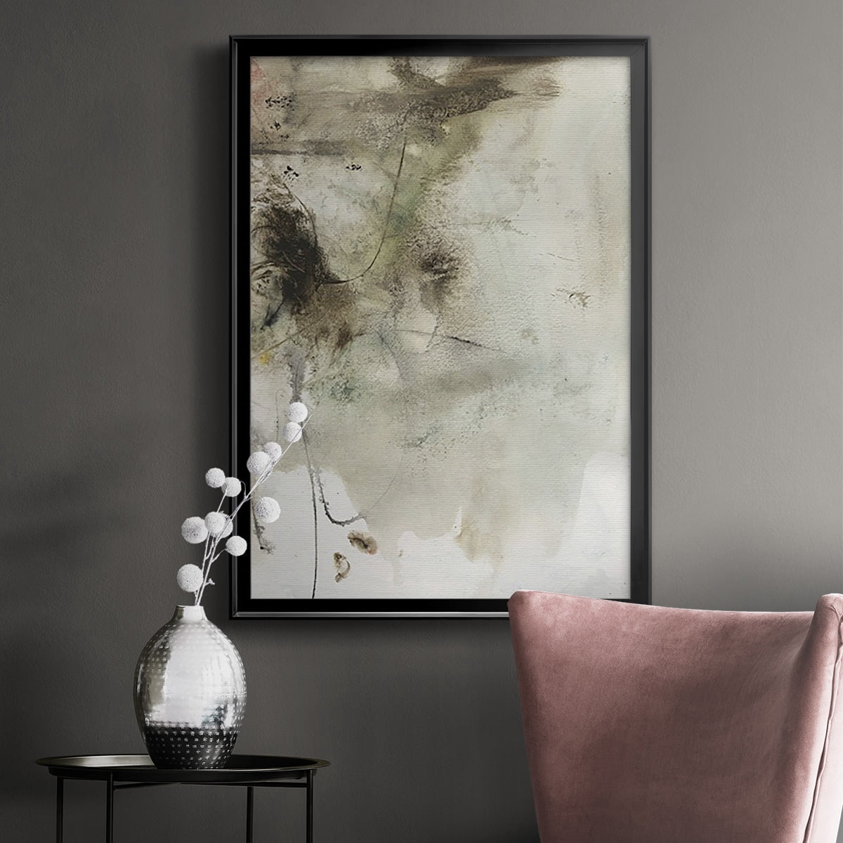 Soft Inspiration IV Premium Framed Print, in Gold, Black, or Silver - Ready to Hang