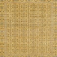 thumbnail image 1 of Ahgly Company Machine Washable Indoor Square Abstract Cinnamon Brown Area Rugs, 3' Square, 1 of 7