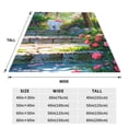 thumbnail image 5 of Hello Cat Kitty Ultra-Soft Micro Fleece Blanket Throws For Bed Sofa Travel Office 50X60inch, 5 of 5